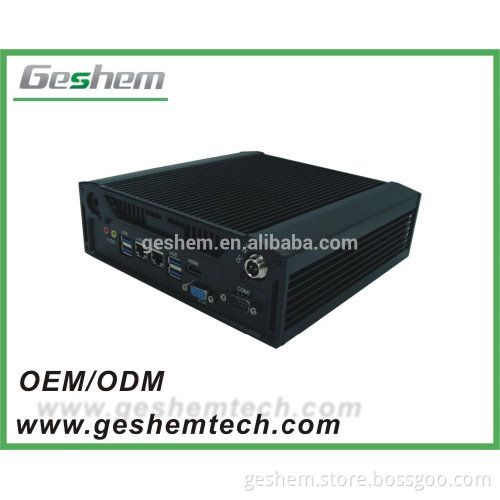 aluminum alloy 256GB SSD I3 8GB Embedded Computer for industrial application